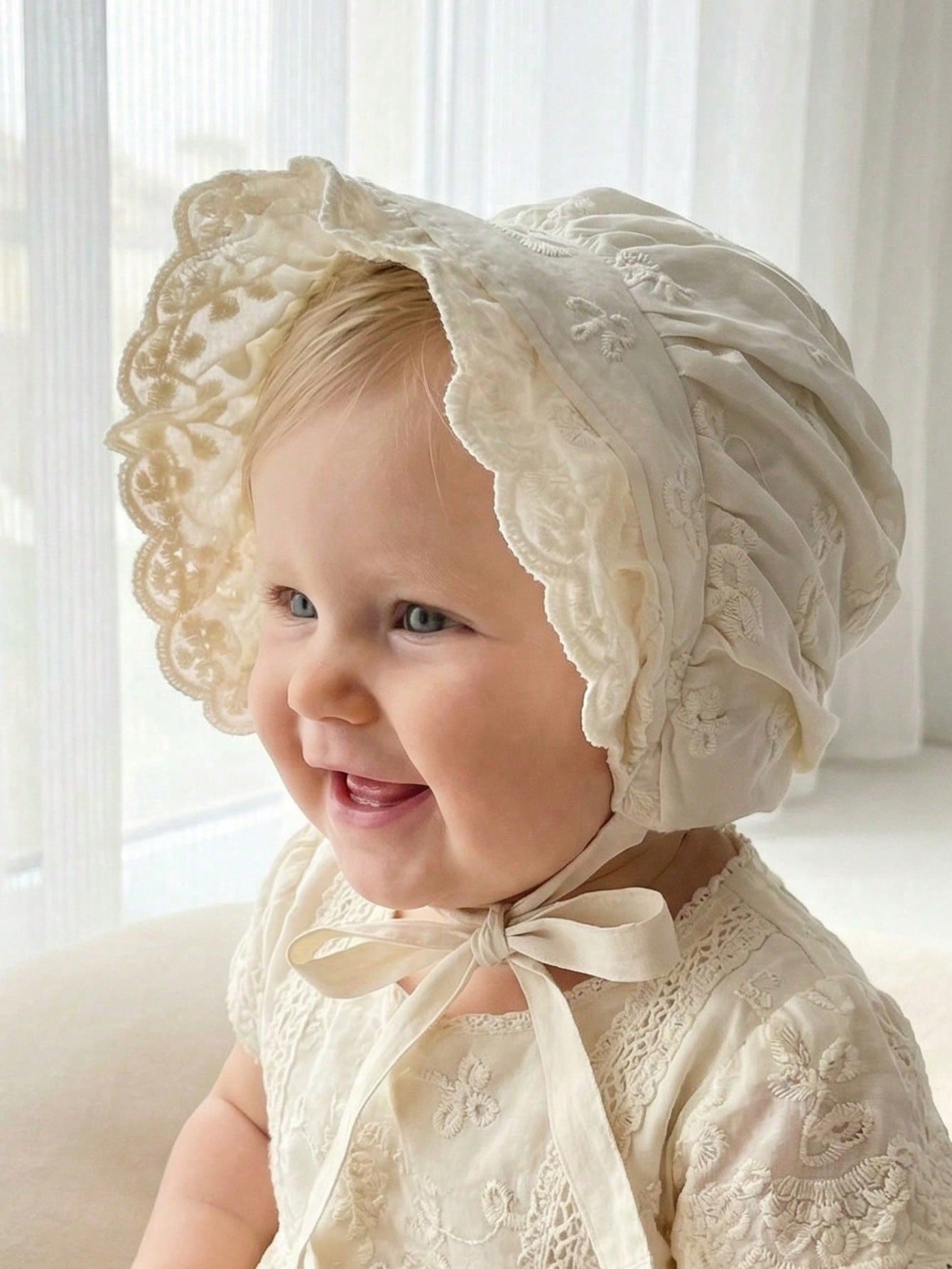 Embroidery Embellishments - 1pcs 6-18M Baby Girls White Lace