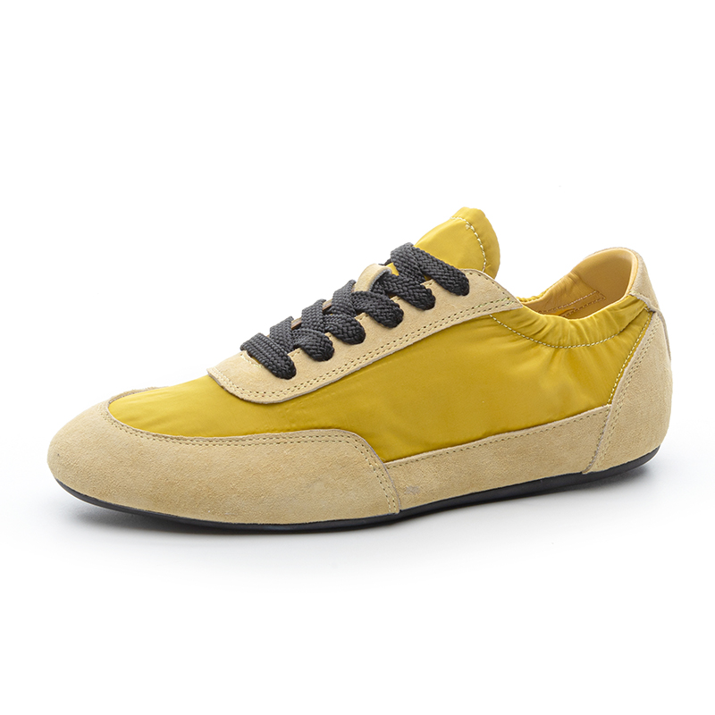 Guipure Lace Panel - Sneakers for Women Comfortable Suede Fashion