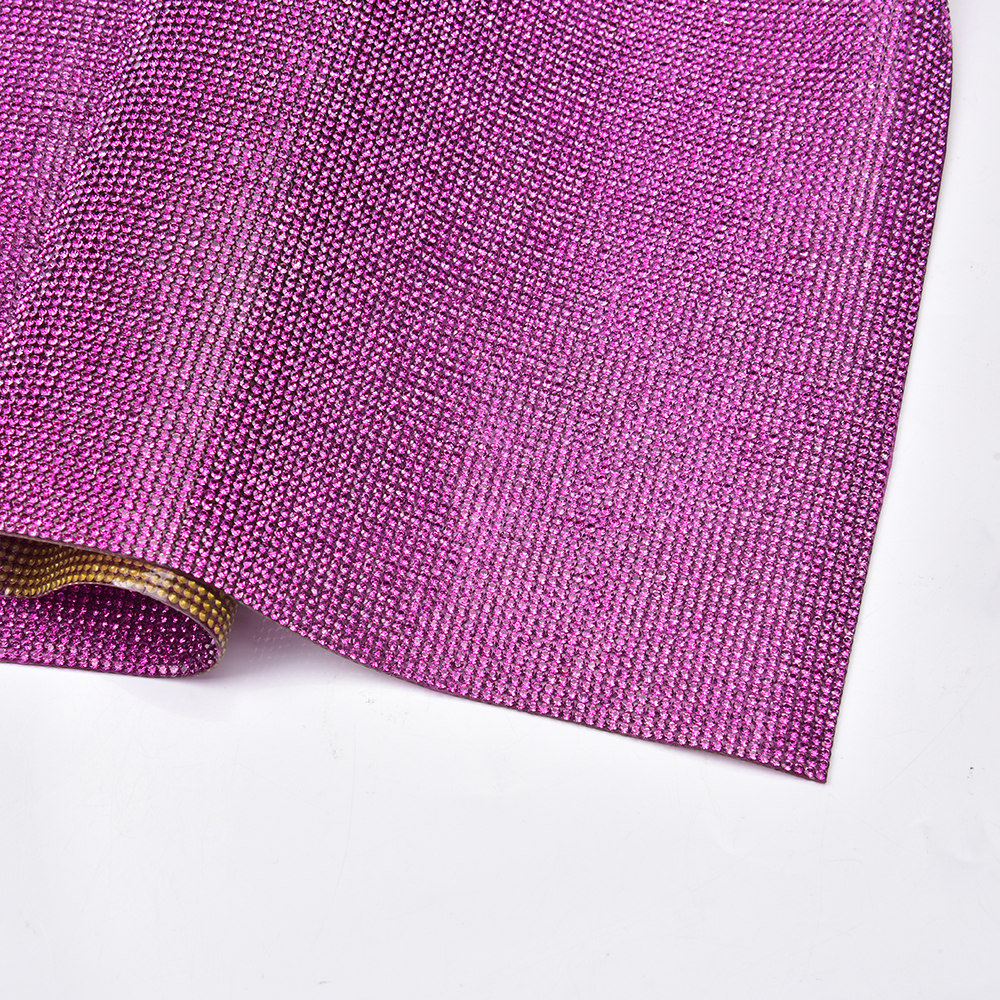 Fuchsia Rhinestone Sticker Tri - Hotfix Rhinestone Sheet recension och pris