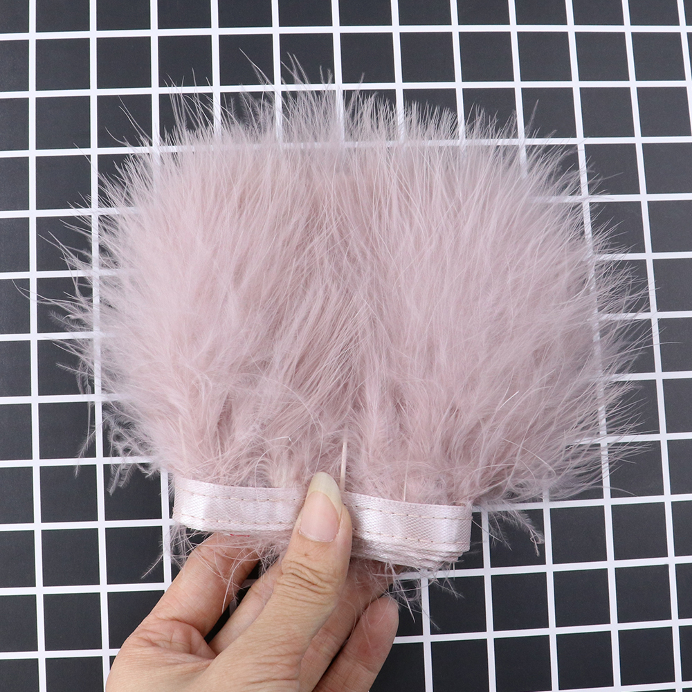 1 Meter Fancy Soft Fluffy Dyed - Feather Trim Marabou recension och pris
