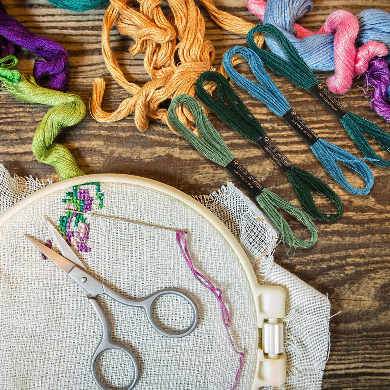 100pcs Embroidery Thread Cross - Embroidery Craft recension och pris