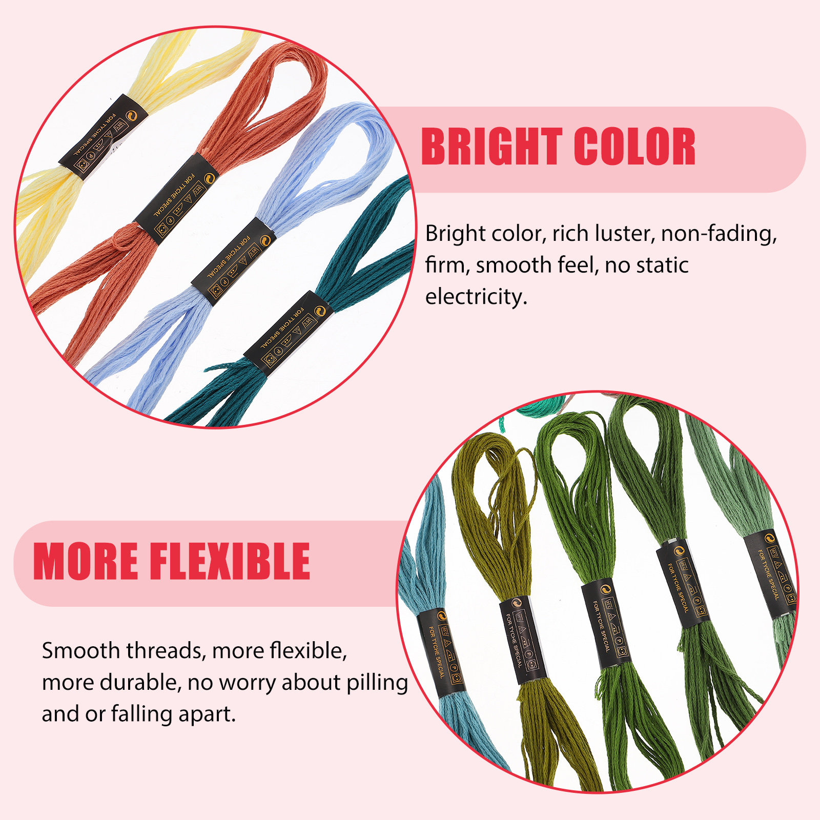 100pcs Embroidery Thread Cross - Embroidery Craft recension och pris