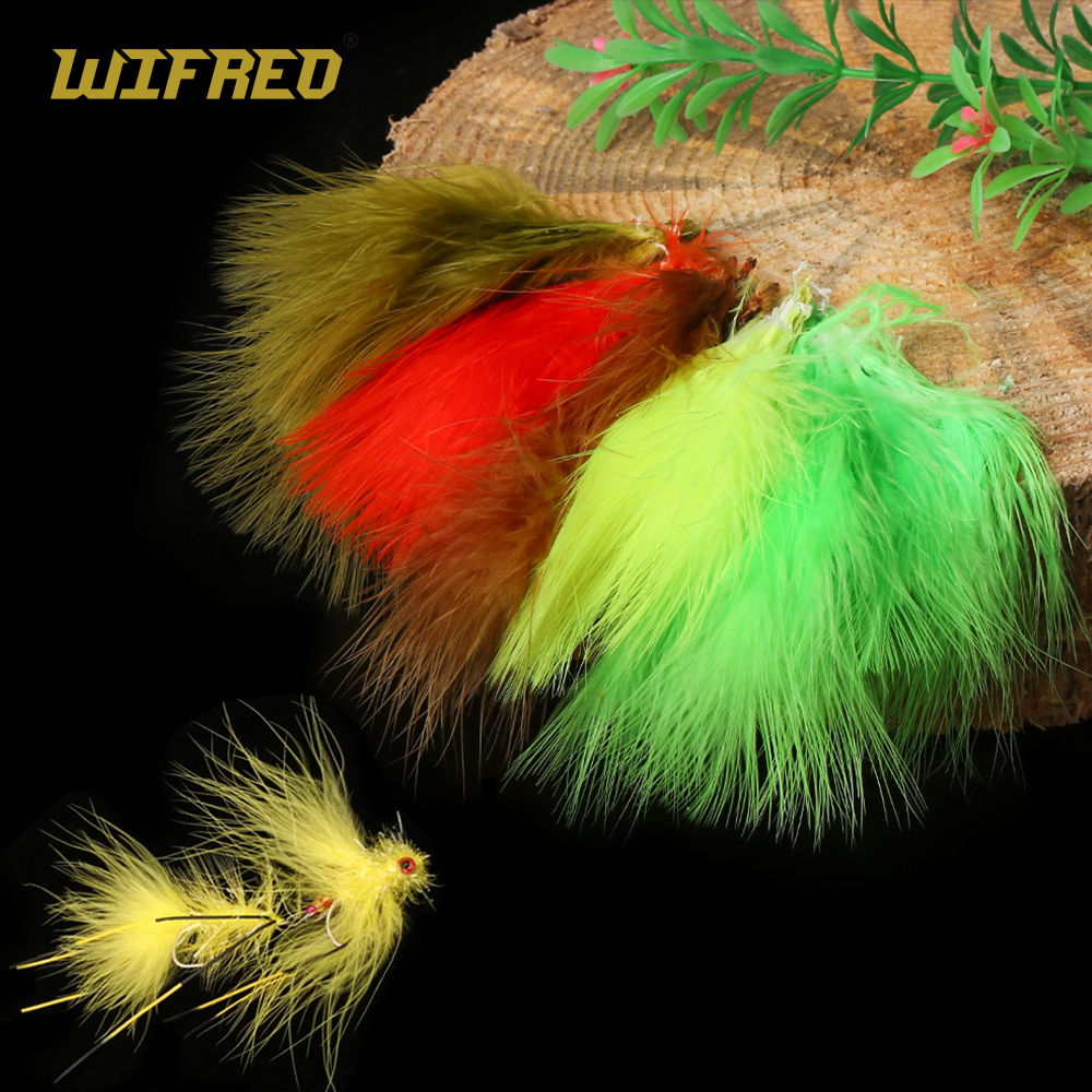 Wifreo 2packs Blood Quill Mara - Feather Trim Marabou recension och pris