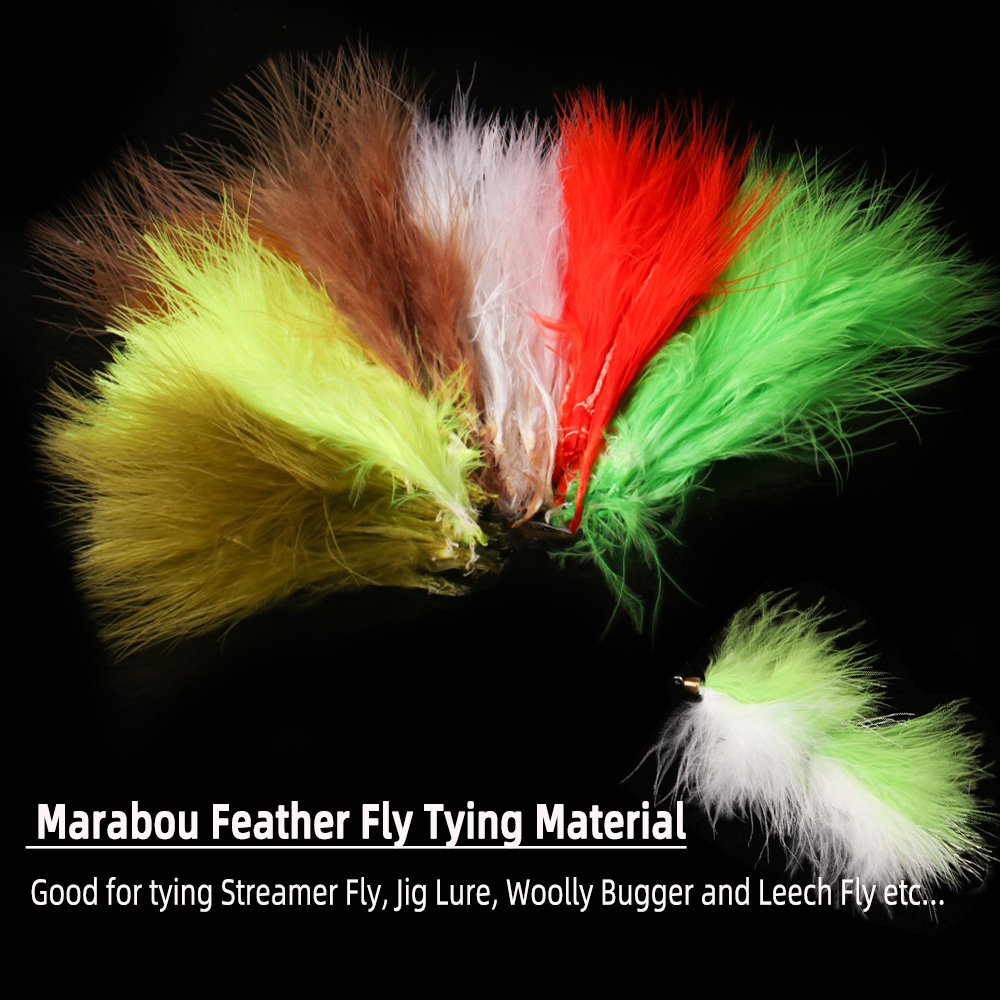 Wifreo 2packs Blood Quill Mara - Feather Trim Marabou recension och pris