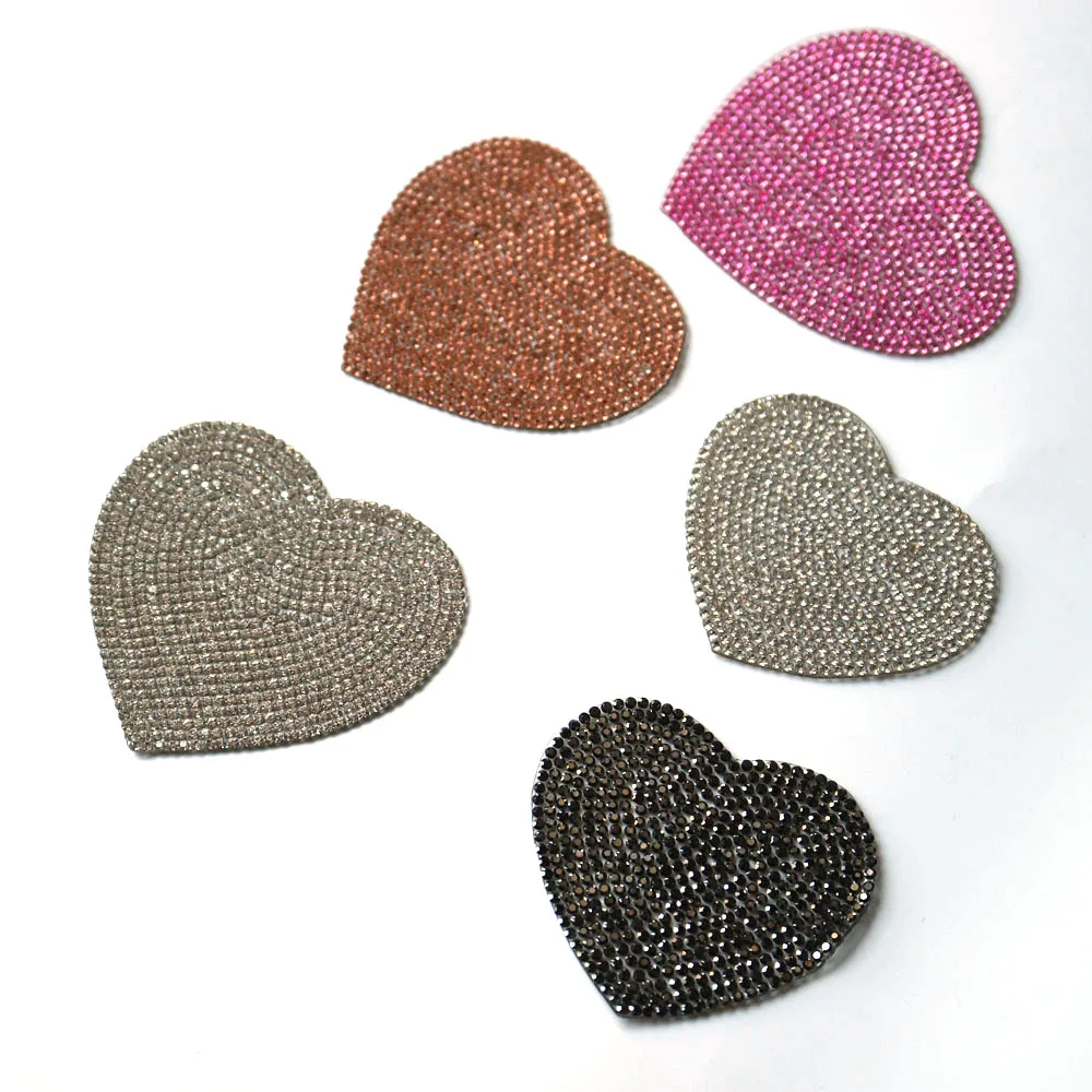 1pc Bling Rhinestone hotfix he - Hotfix Rhinestone Sheet recension och pris