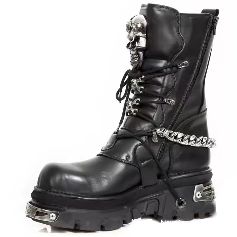 Fashion Men's Genuine Leather  - Guipure Lace Panel recension och pris