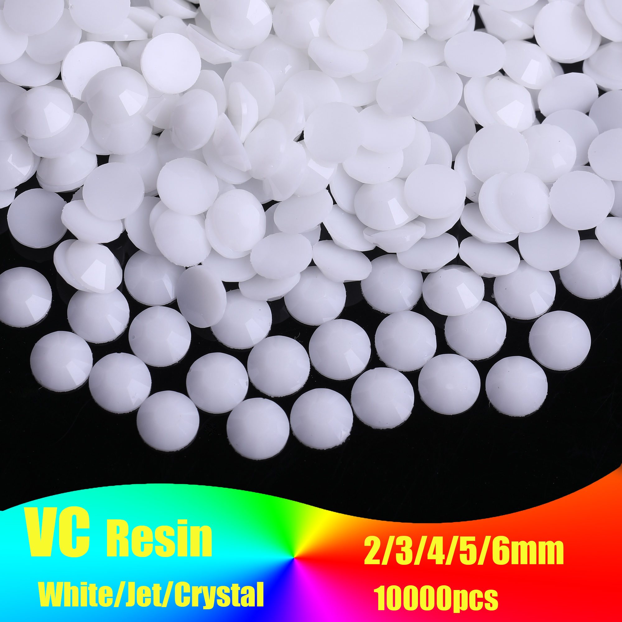 Resin White Jelly Rhinestones  - Embellishment Glue Craft recension och pris