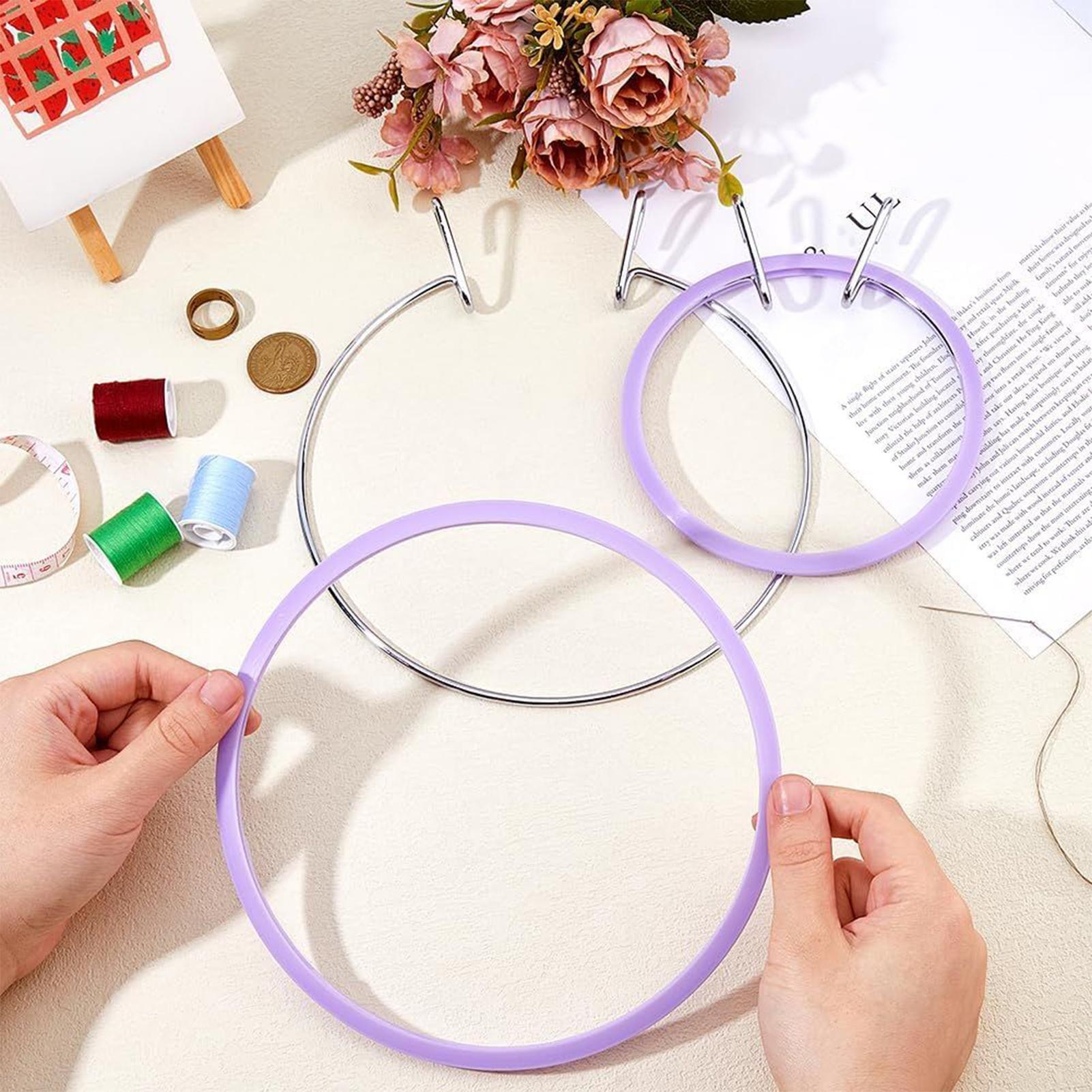 Hoop For Cross Stitching Metal - Embroidery Craft recension och pris