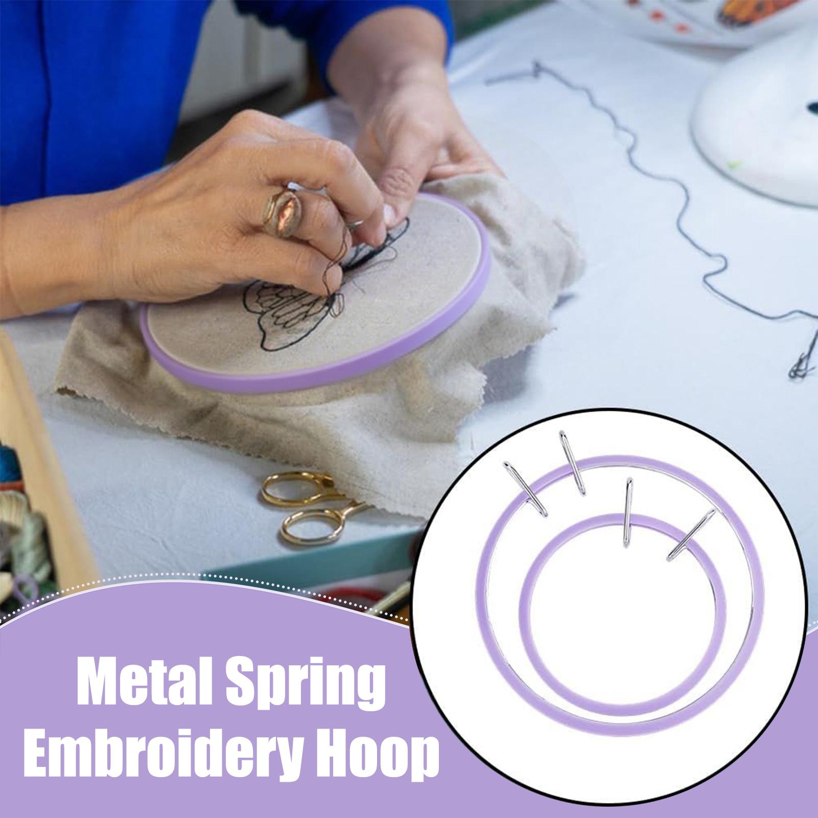 Hoop For Cross Stitching Metal - Embroidery Craft recension och pris