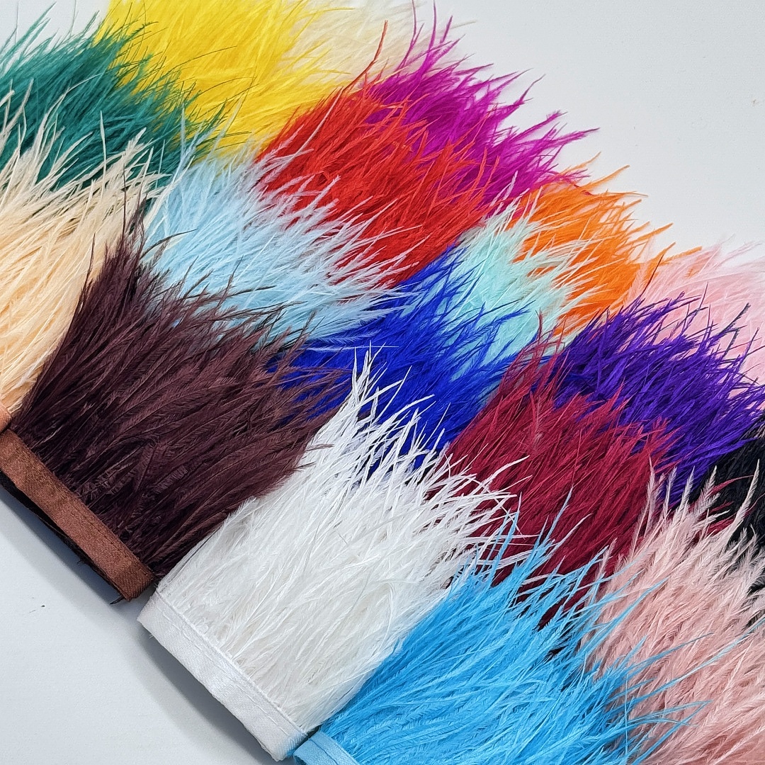 100CM Natural ostrich Feather  - Feather Trim Marabou recension och pris
