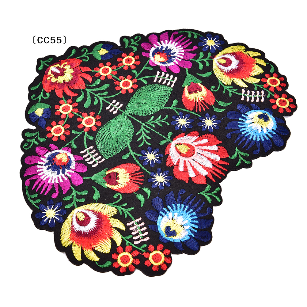 1Pc Heart Shape Flower Embroid - Applique Patch Flower recension och pris
