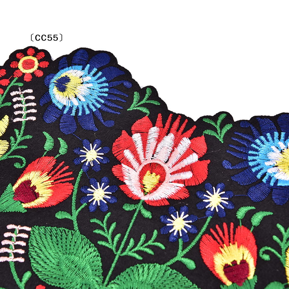 1Pc Heart Shape Flower Embroid - Applique Patch Flower recension och pris