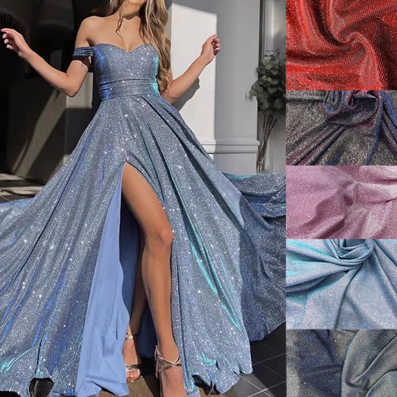 Shimmer Moonlight Glitter Nylo - Sequin Fabric Panel recension och pris