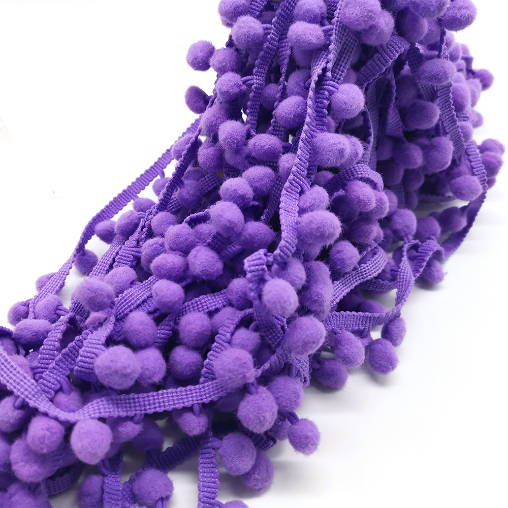 1-5yard Pom pom Fringe Lace Ri - Fringe Ribbon Sewing recension och pris