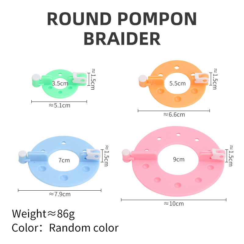 Handmade yarn ball maker, hand - Pom Pom Maker Tool recension och pris
