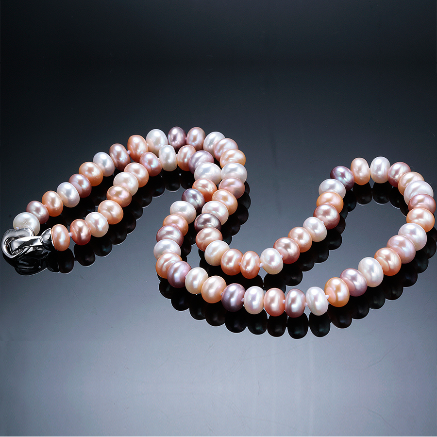 Natural Freshwater Long Pearl  - Pearl Trim Chain recension och pris