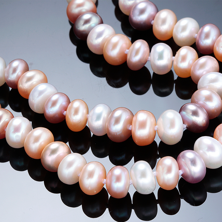 Natural Freshwater Long Pearl  - Pearl Trim Chain recension och pris