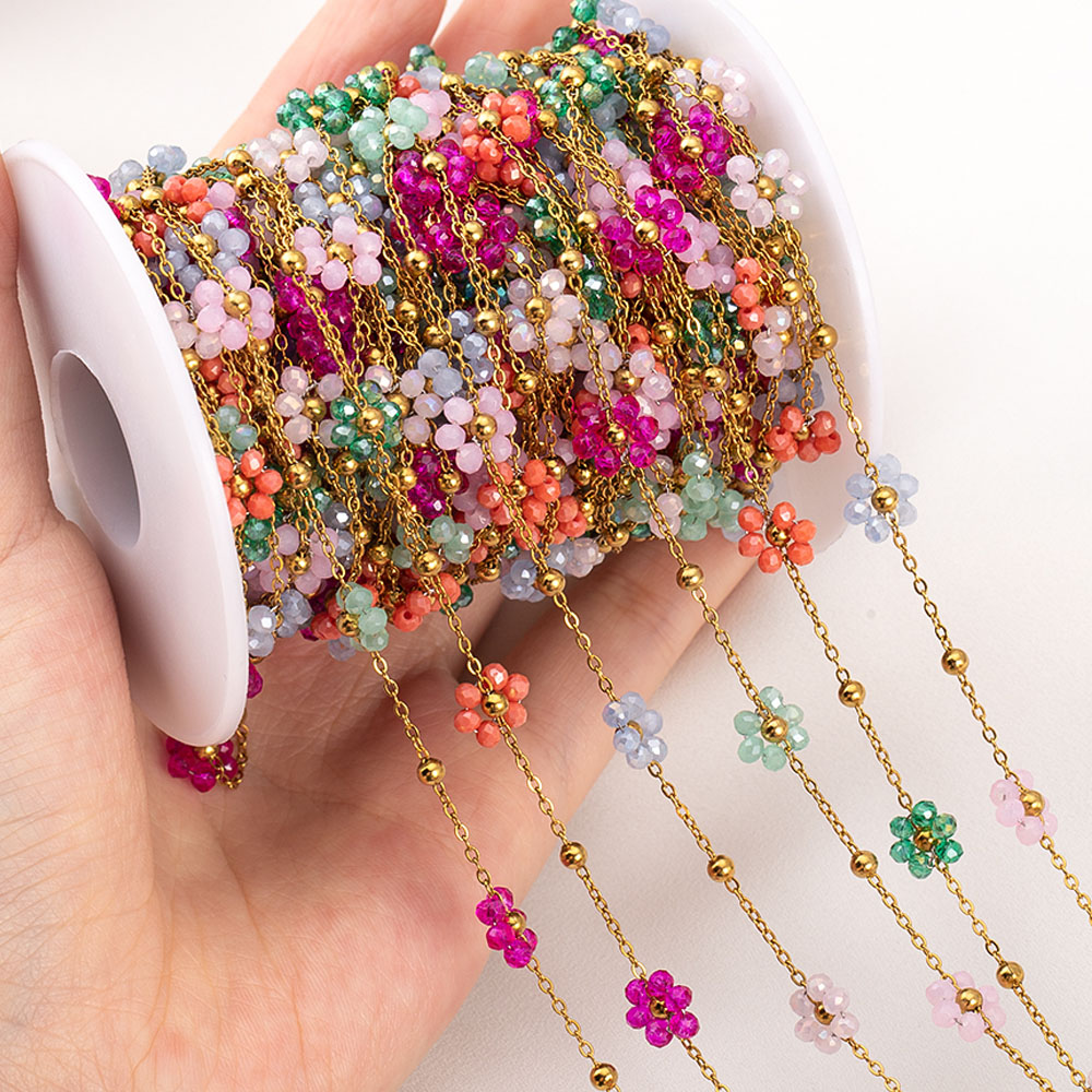 1 Meters Stainless Steel Chain - Embroidery Embellishments recension och pris