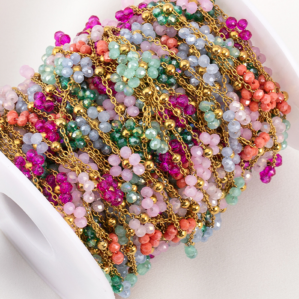 1 Meters Stainless Steel Chain - Embroidery Embellishments recension och pris