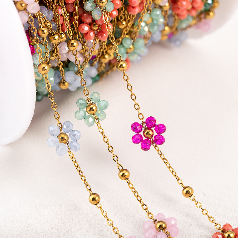 1 Meters Stainless Steel Chain - Embroidery Embellishments recension och pris