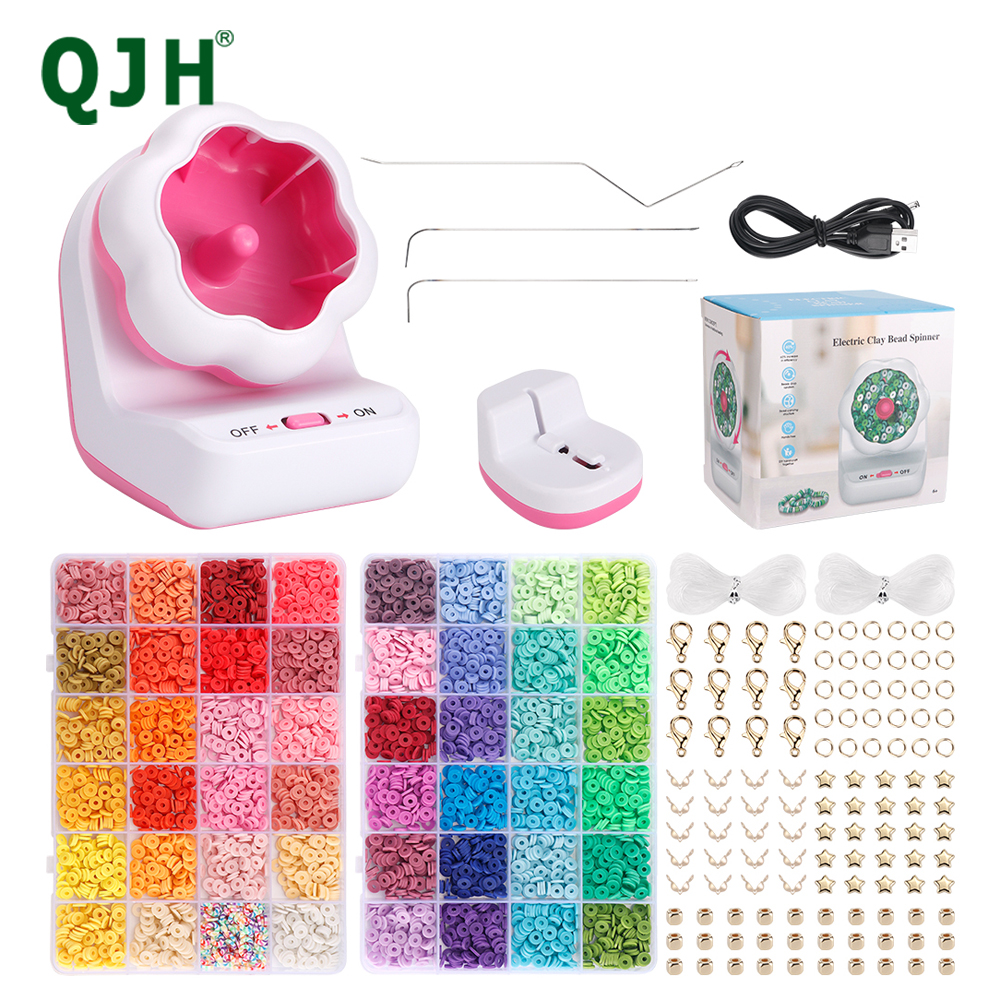 Clay Bead Spinner, Fast Electr - Pom Pom Maker Tool recension och pris