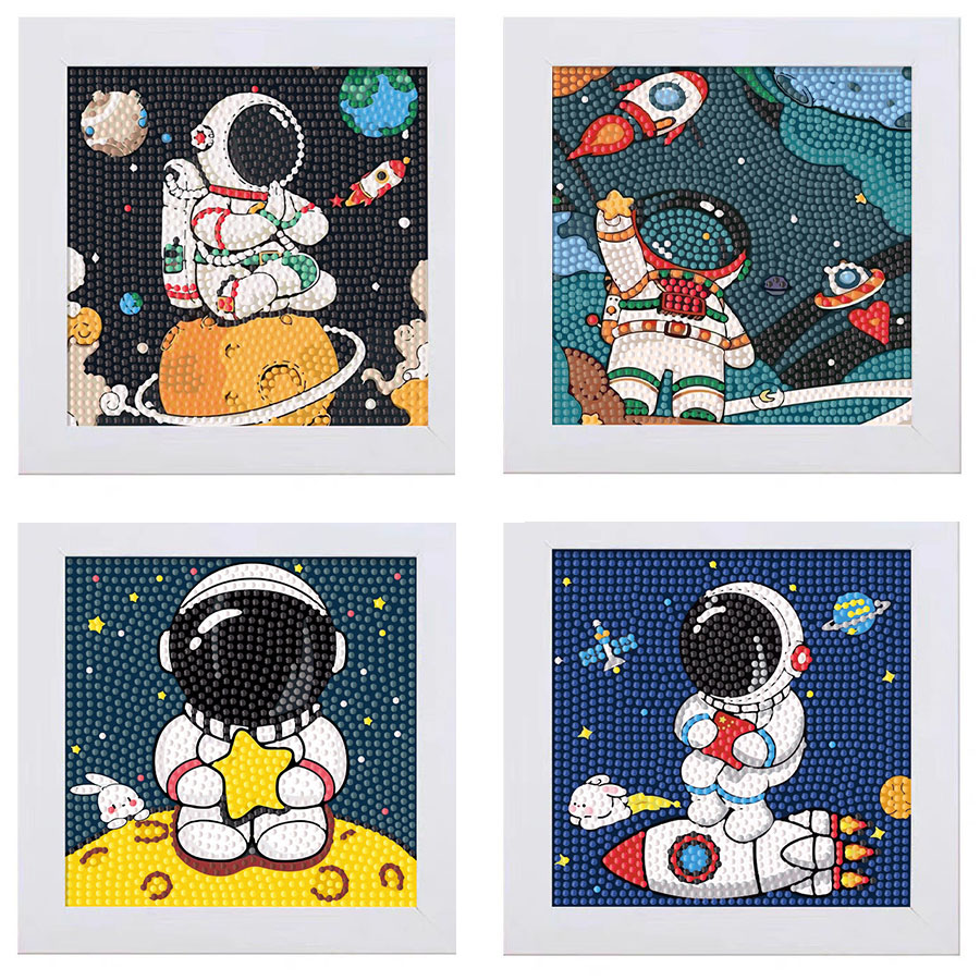 Keeppley astronaut crystal dia - Embroidery Embellishments recension och pris