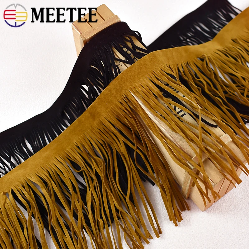 5Meters Meetee 10-30cm Suede T - Fringe Ribbon Sewing recension och pris