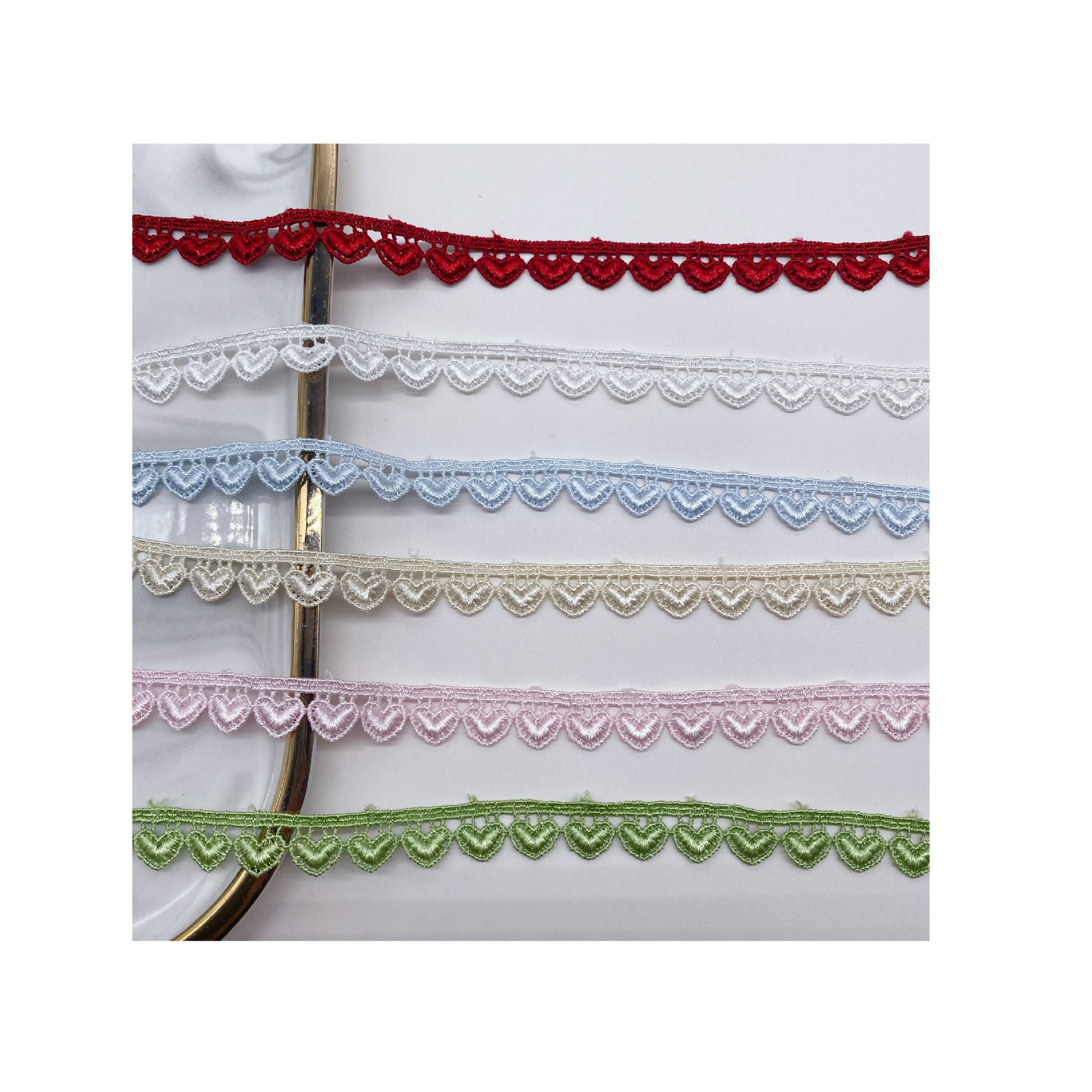 4Yards Embroidered Multicolor  - Lace Ribbon Trim recension och pris