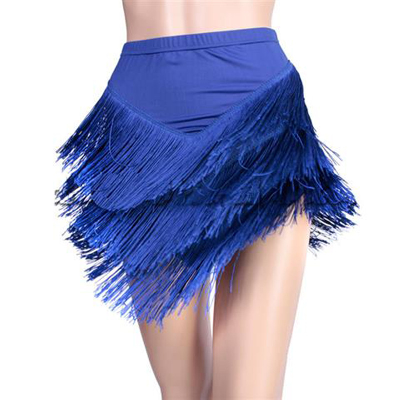 New Fashion Latin Dance Skirt  - Tassel Fringe Trim recension och pris