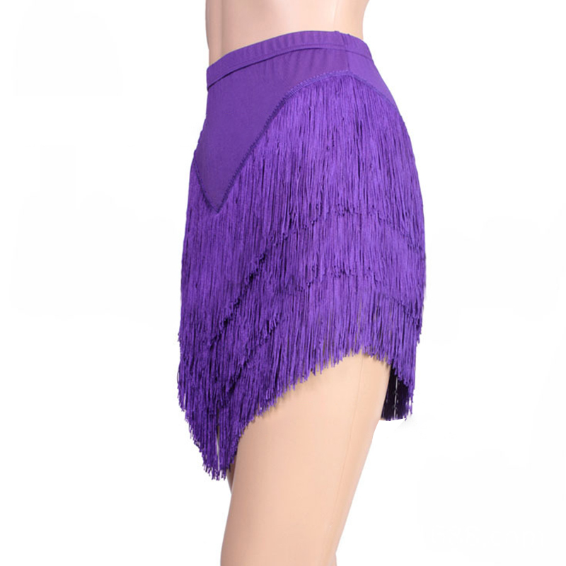 New Fashion Latin Dance Skirt  - Tassel Fringe Trim recension och pris