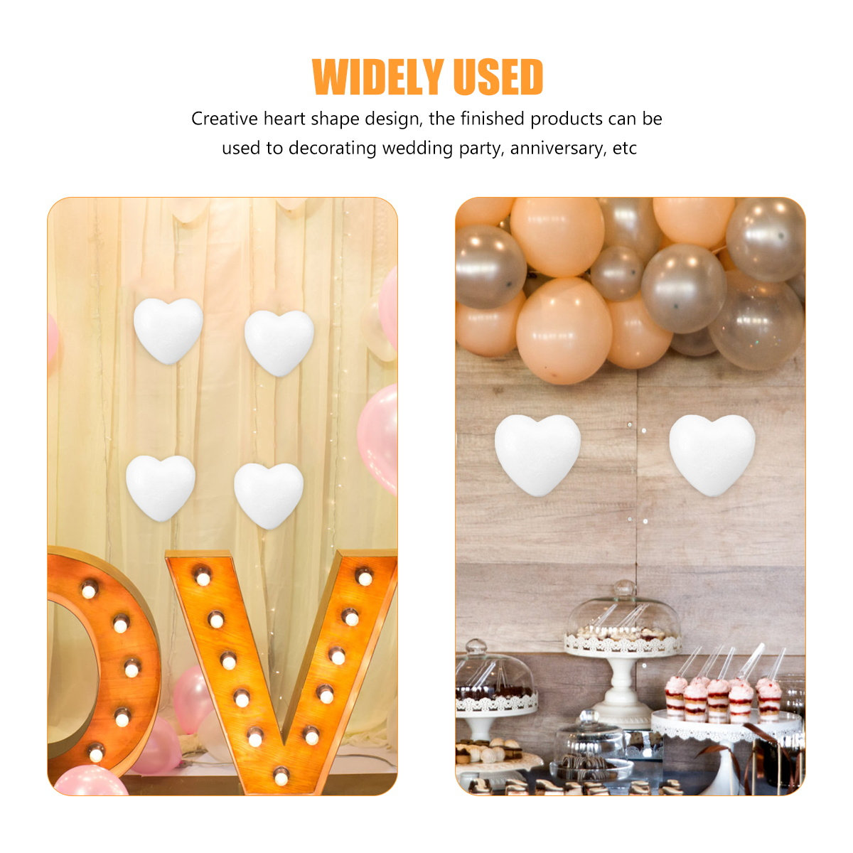 20Pcs Mild Safe Odorless Foam  - Craft Embellishment recension och pris