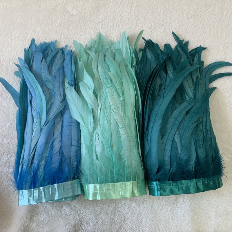 25-30cm/10-12inch Rooster Tail - Feather Trim Marabou recension och pris