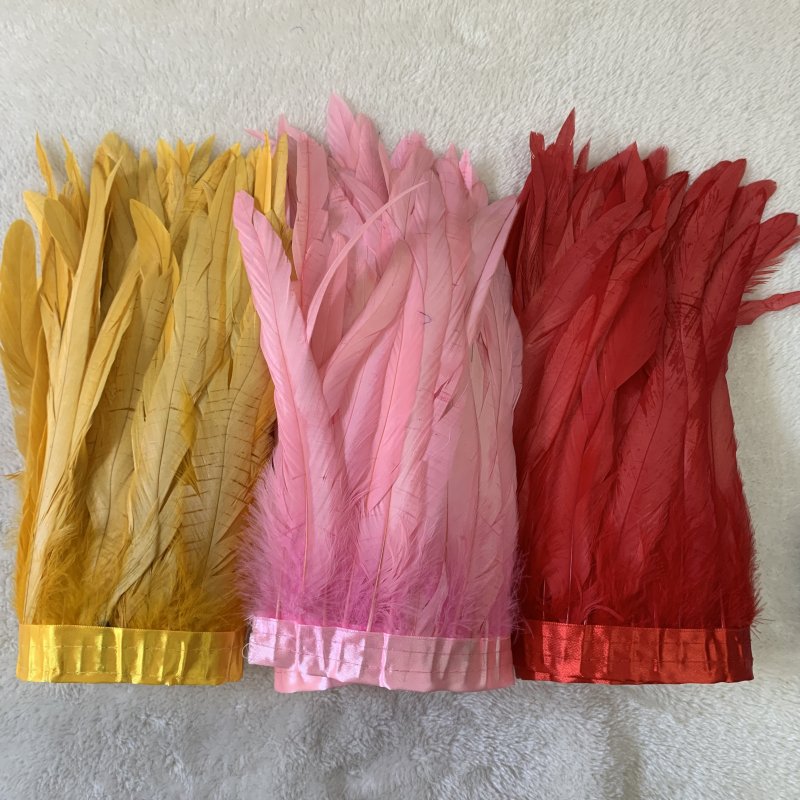 25-30cm/10-12inch Rooster Tail - Feather Trim Marabou recension och pris
