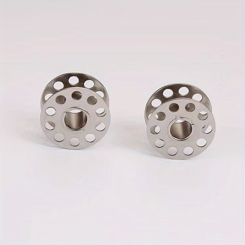 94Pcs Rustproof Metal Bobbins, - Embroidery Craft recension och pris