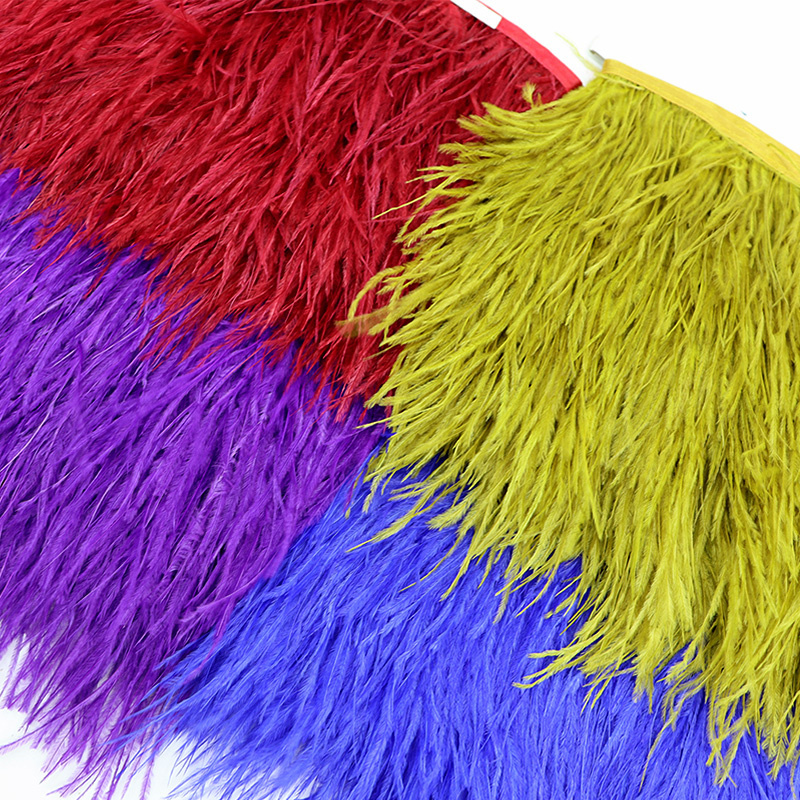 1M 8-10cm Black Ostrich Feathe - Feather Trim Marabou recension och pris
