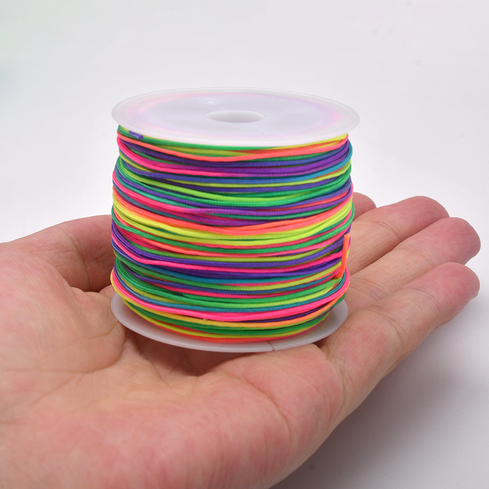 50Yds 0.8mm Crafts Nylon Cord  - Beaded Trim Fringe recension och pris