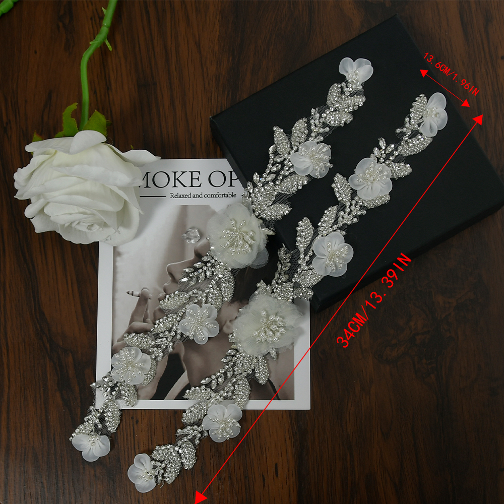 TOPQUEEN Funny Manual DIY Flow - Applique Patch Flower recension och pris