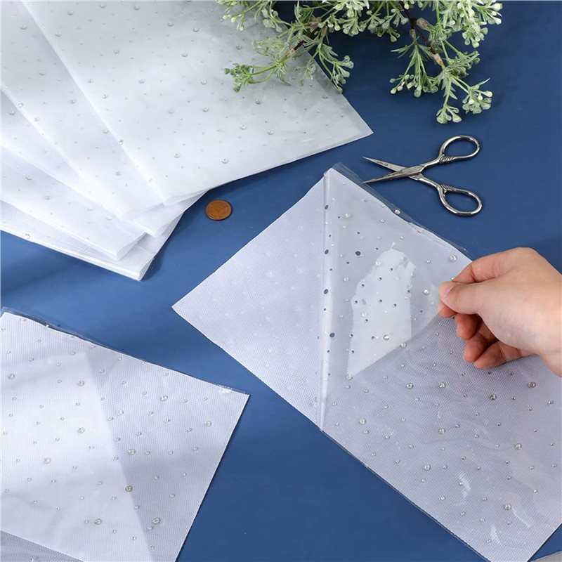 HLZS-40 Sheet Iron-On Rhinesto - Hotfix Rhinestone Sheet recension och pris