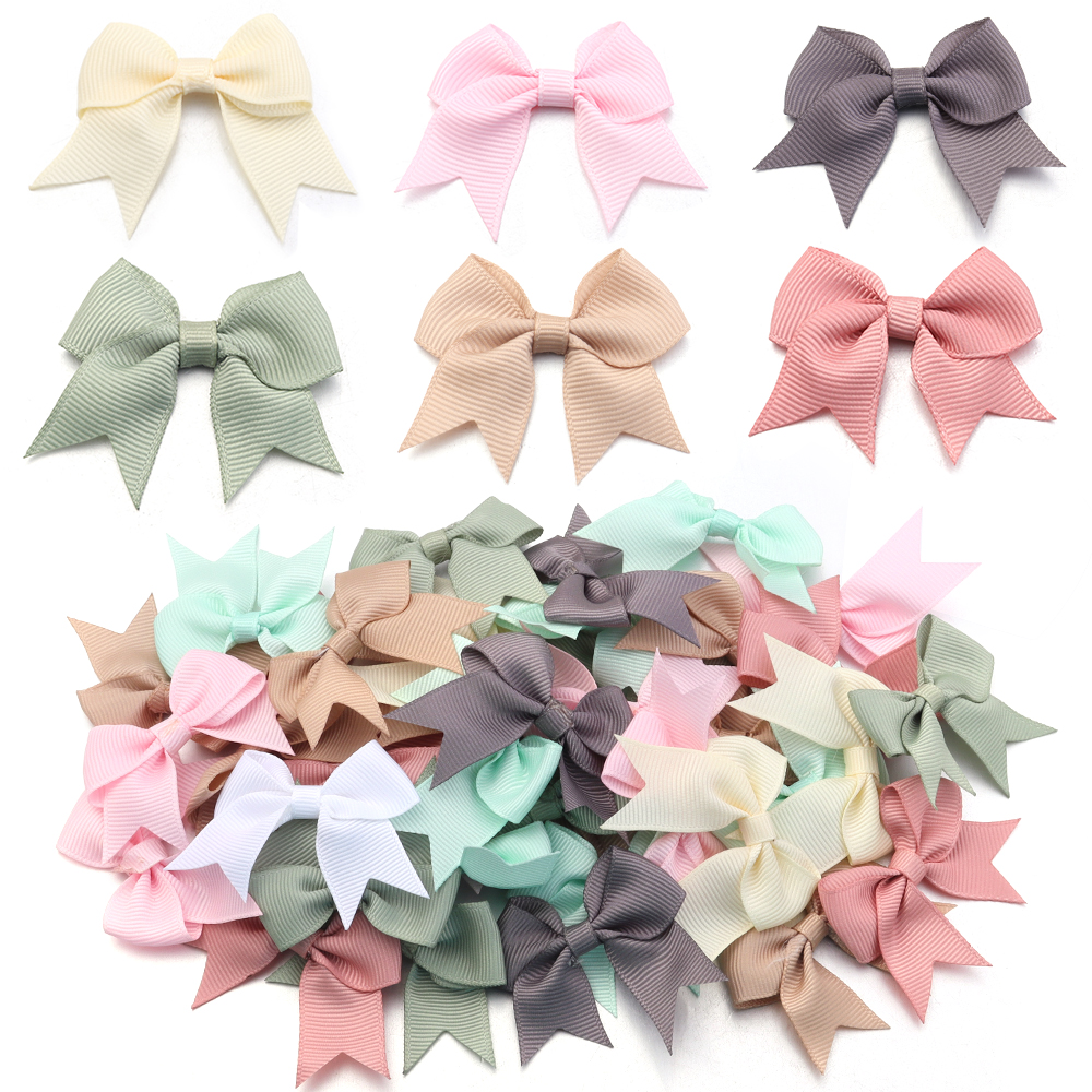 20Pcs 4x6cm Satin Ribbon Bowkn - Embellishment Crafts recension och pris
