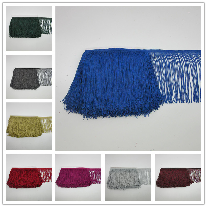 1 yard/lot 15CM Long Polyester - Fringe Ribbon Sewing recension och pris