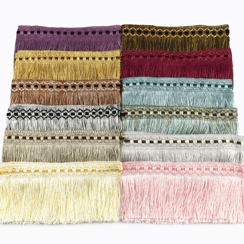 1-10M 10cm Curtain Ethnic Tass - Fringe Ribbon Sewing recension och pris