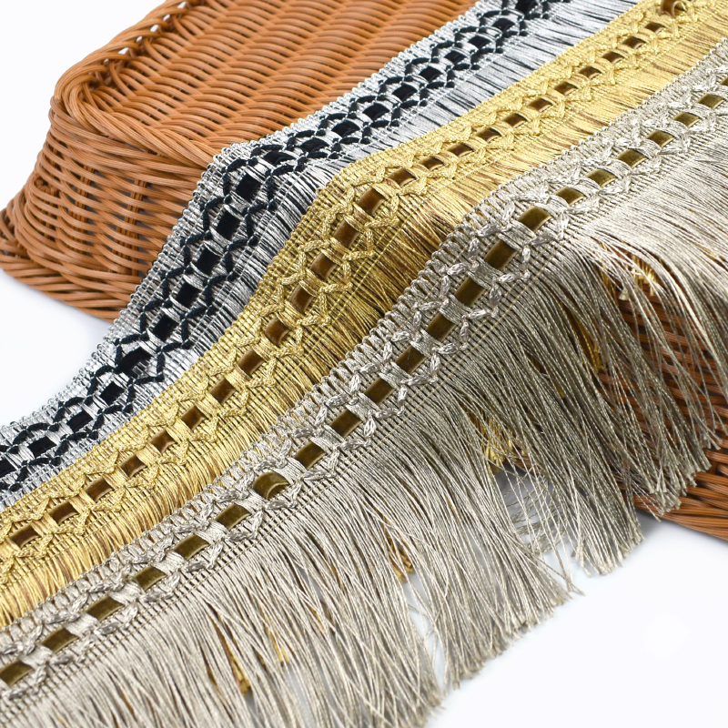 1-10M 10cm Curtain Ethnic Tass - Fringe Ribbon Sewing recension och pris