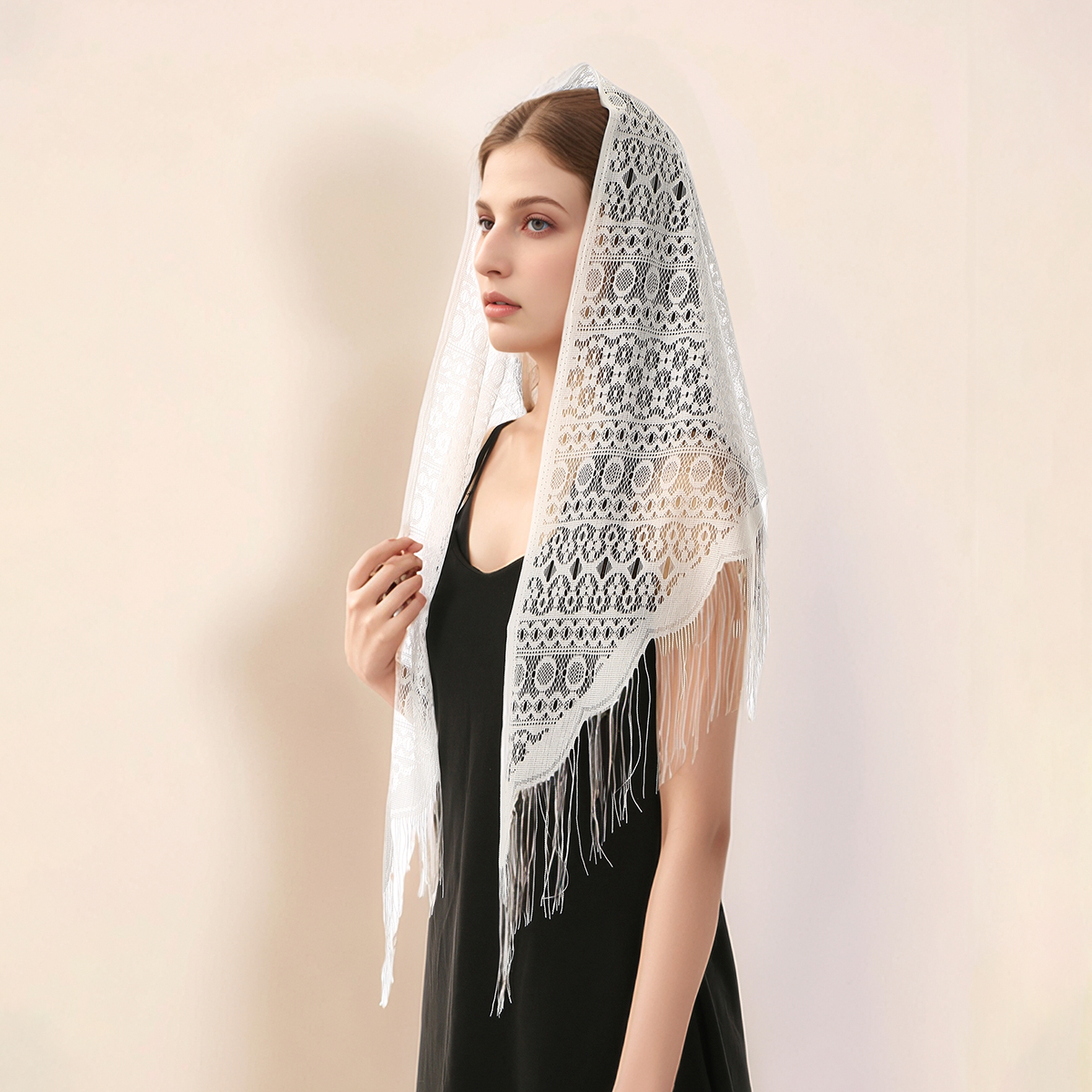 Fashion Lace Embroidery Triang - Tassel Fringe Trim recension och pris