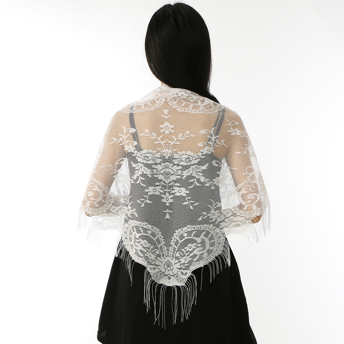 Fashion Lace Embroidery Triang - Tassel Fringe Trim recension och pris