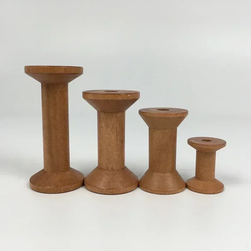 1Pc Vintage Wooden Spools DIY  - Organza Ribbon Spool recension och pris