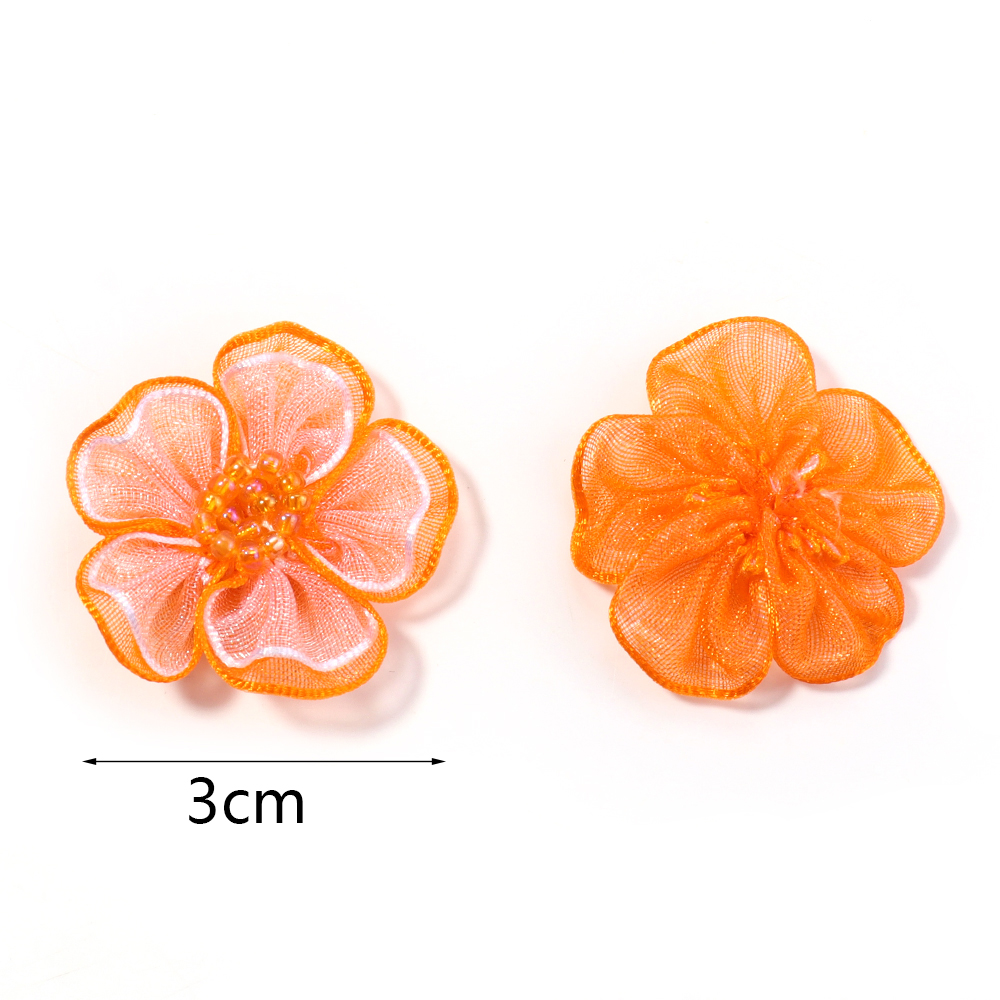10Pcs/Lot Mesh Flower Applique - Applique Patch Flower recension och pris
