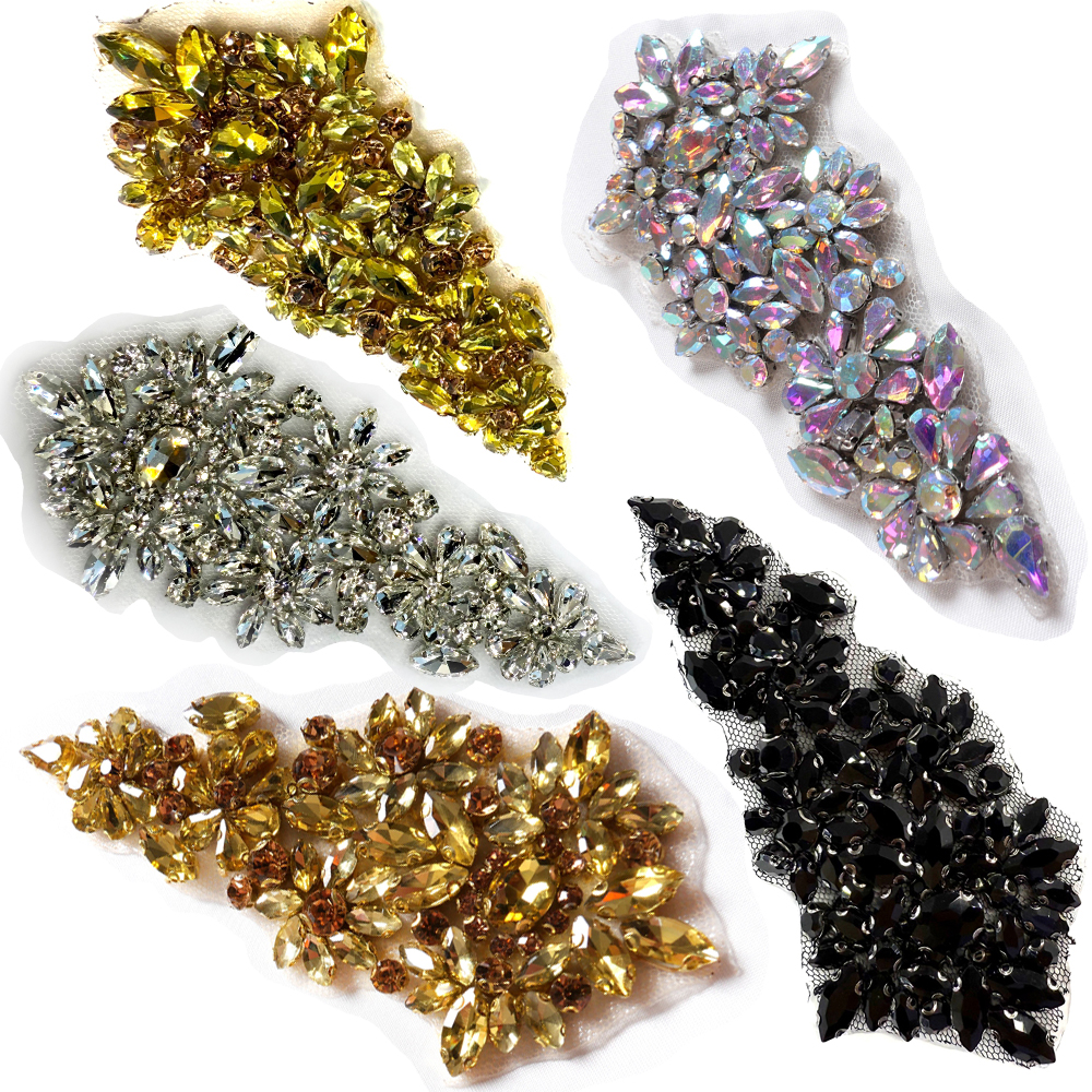 HelluyerDc gold,champgane,silv - Sew On Rhinestone recension och pris