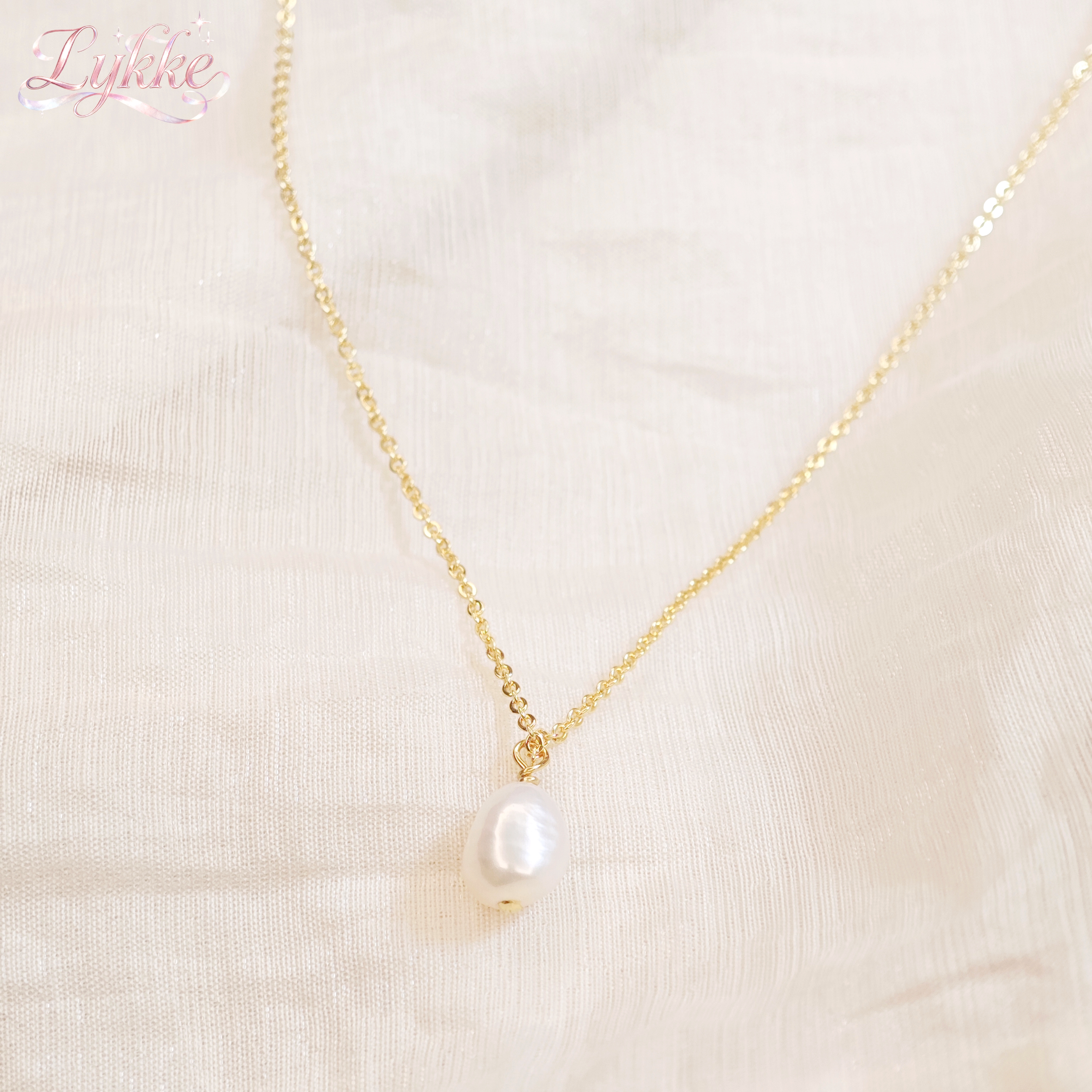 Hot selling French Baroque Wom - Pearl Trim Chain recension och pris