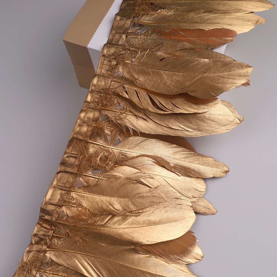 10Meters Goose Feathers on Tap - Feather Trim Marabou recension och pris