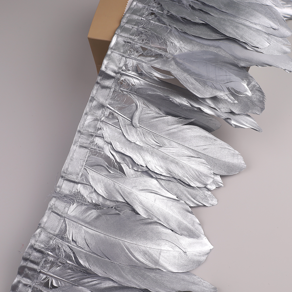 10Meters Goose Feathers on Tap - Feather Trim Marabou recension och pris